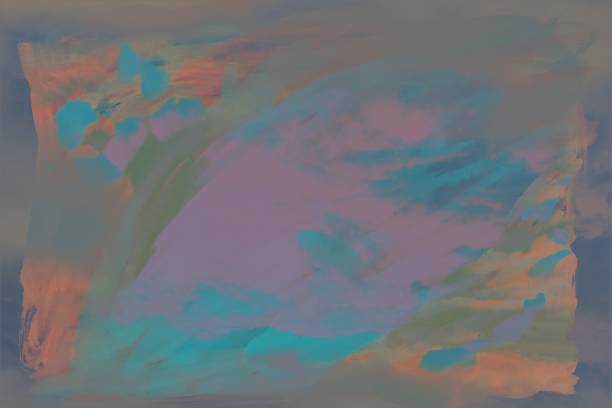 istock Abstract background in putple, blue and sienna 1045331708