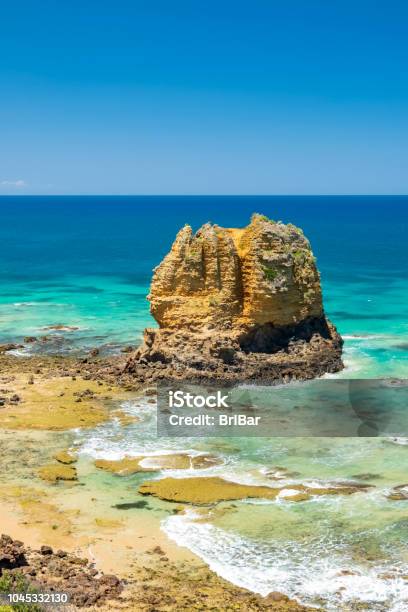 Volcanic Stack Eagle Rock Volcanic Stack Stock Photo - Download Image Now - Australia ...