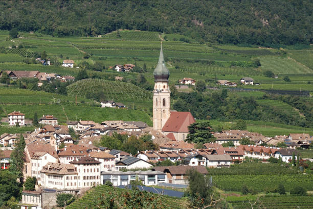 istock Eppan at the South Tyrolean wine route - Italy. 1045340164