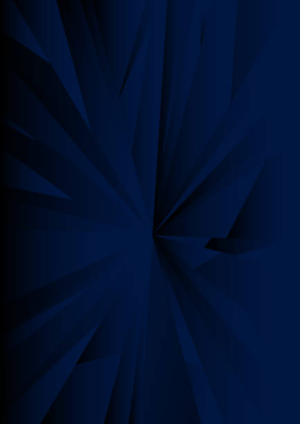 Vertikale dunkelblauen abstrakten Hintergrund. – Vektorgrafik