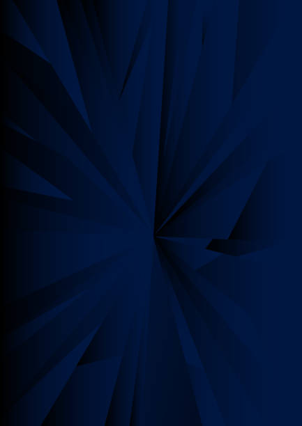 Vertical dark blue abstract background. - ilustração de arte vetorial