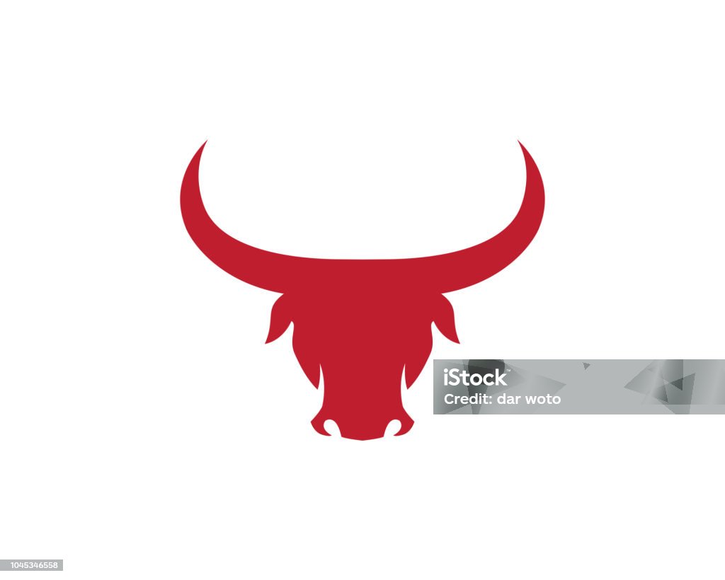 Taurus   Template Taurus   Template vector icon illustration design Bull - Animal stock vector