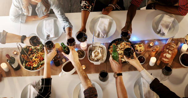istock Wine, food and friends, what else could you possibly need! 1045346758