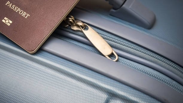 istock Luggage and Passport close up 1045359834