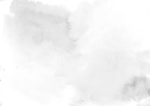 istock Grey watercolor background soft texture - abstract morning light 1045375798