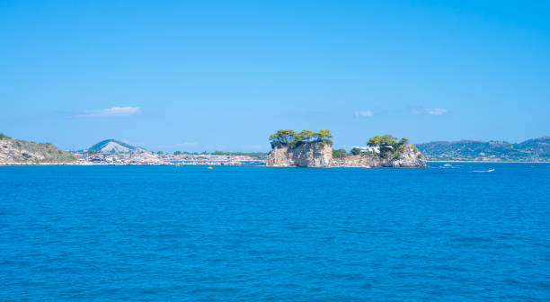 istock Small island of Cameo in Greece 1045383218