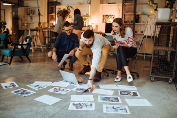 istock Team of Photographers working on a new project 1045383726