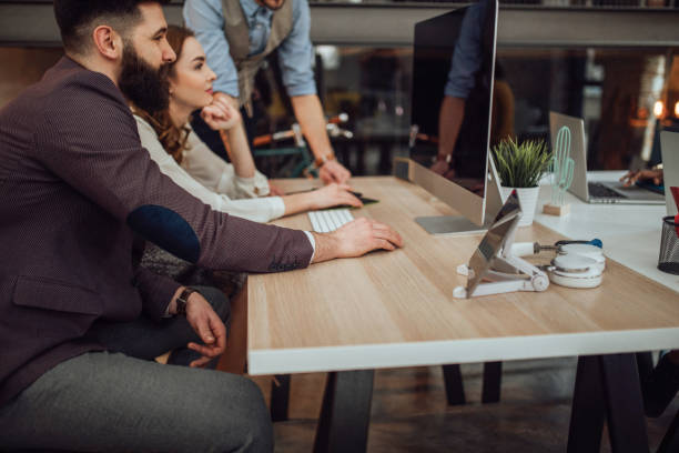 istock HR manager talking to his coworkers 1045386784