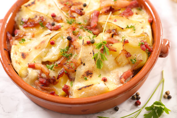 istock french tartiflette, potato, bacon and reblochon 1045394284