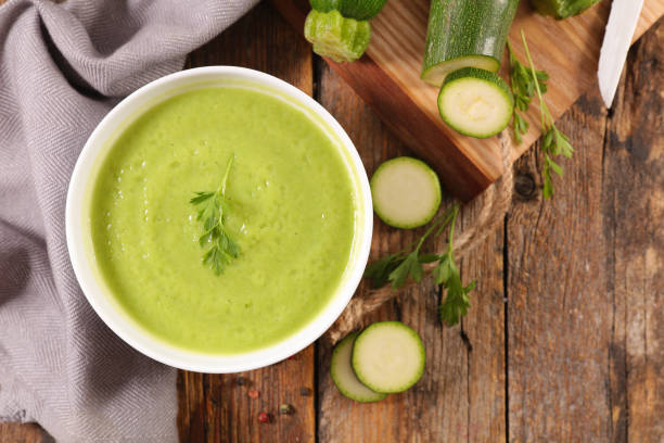 istock bowl of zucchini soup 1045409206