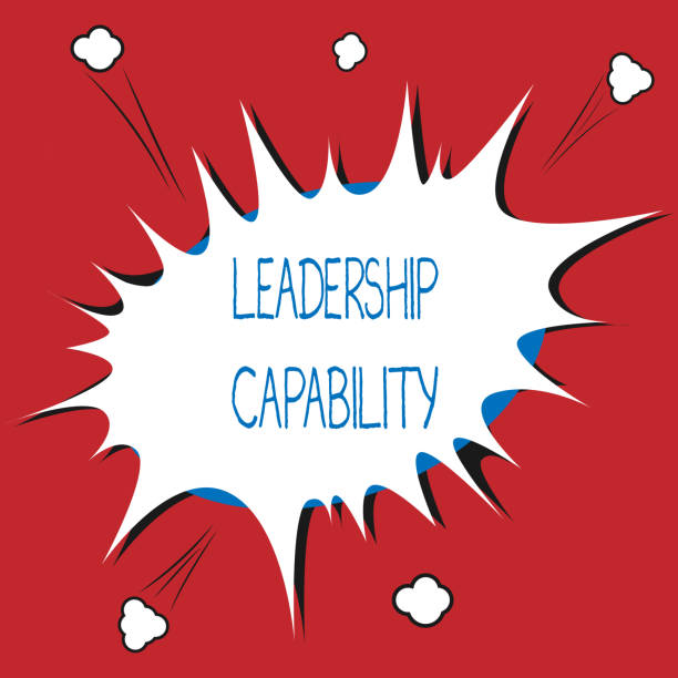 istock Writing note showing Leadership Capability. Business photo showcasing what a Leader can build Capacity to Lead Effectively 1045426266