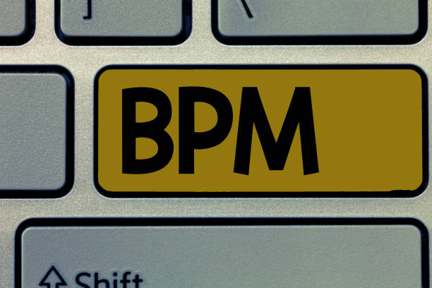 istock Handwriting text Bpm. Concept meaning Discipline of improving a business process Executing improvements 1045433352