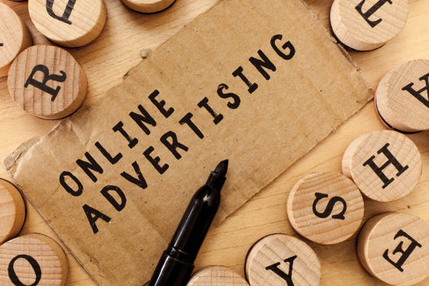 Handwriting text writing Online Advertising. Concept meaning Internet Web Marketing to Promote Products and Services