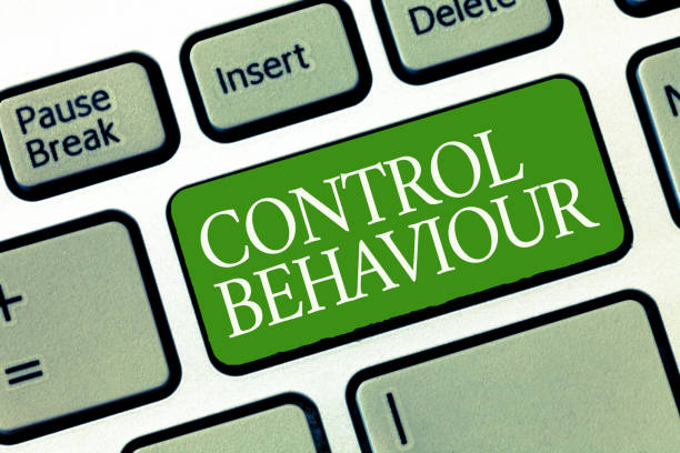 istock Text sign showing Control Behaviour. Conceptual photo Exercise of influence and authority over human conduct 1045434346