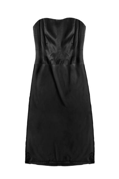 istock Black dress isolated 1045443682