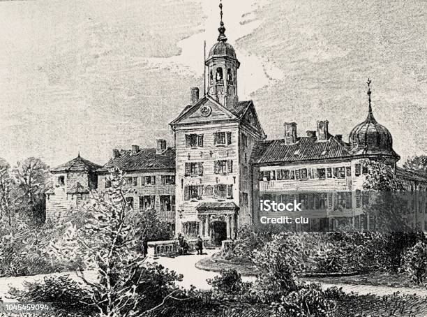 View Of The City Eutin Germany Stock Illustration - Download Image Now - 1890-1899, 1899, 19th Century