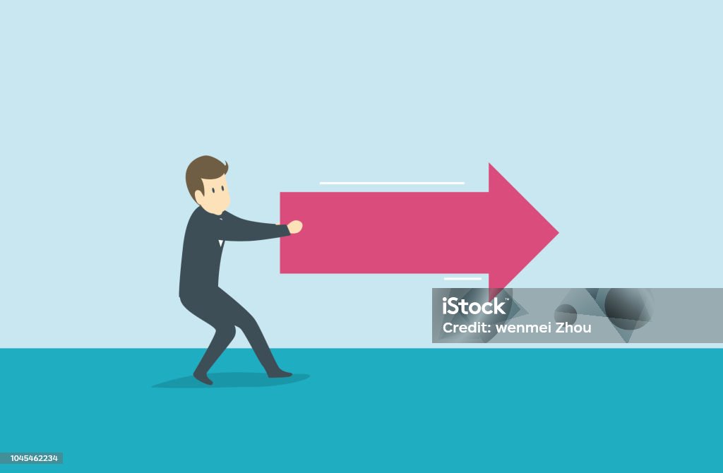 Pulling Graphics Pulling Stock Illustration - Download Image Now - Abstract, Adult ...