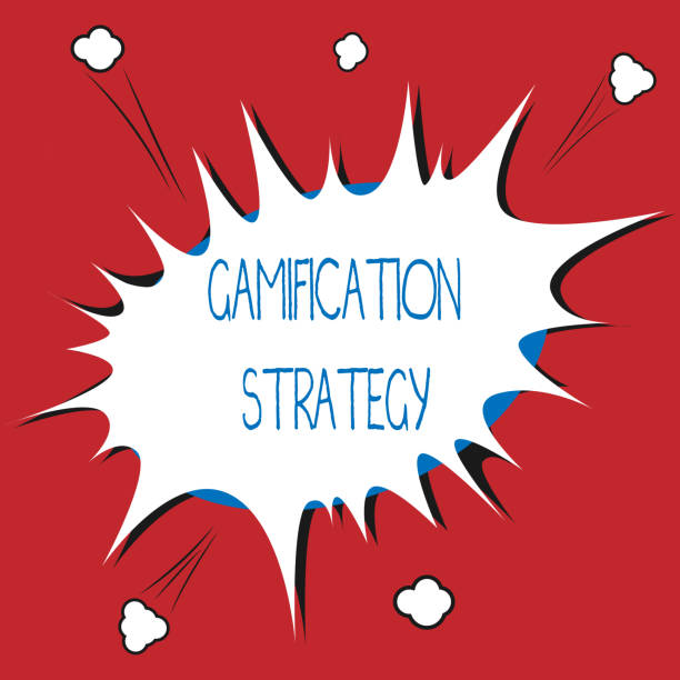 istock Writing note showing Gamification Strategy. Business photo showcasing use Rewards for Motivation Integrate Game Mechanics 1045466848