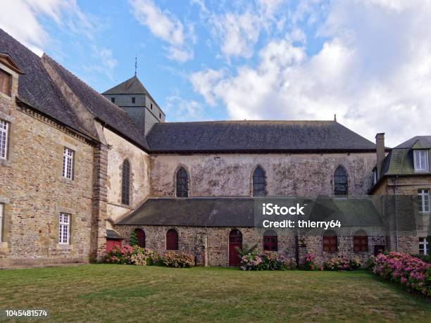 Paimpont Abbey Brittany United Kingdom Stock Photo - Download Image Now - Abbey - Monastery, Architecture, Brittany - France