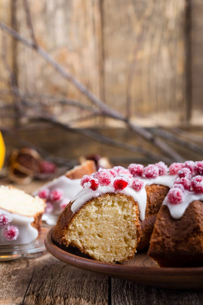 istock Cranberries bundt cake with lemon sugar glaze 1045490478