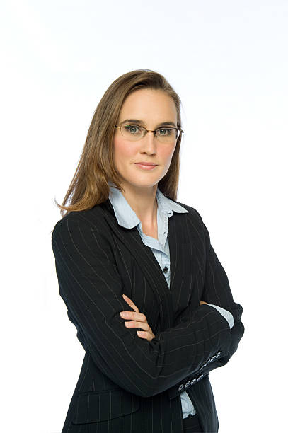 Confidant Business Woman stock photo