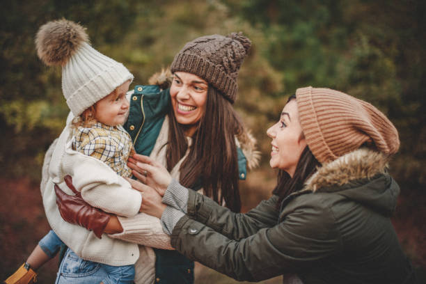 istock Group Of Young people In The Woods 1045501092