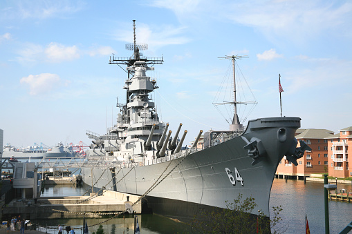 The Parts and Hole of the Battleship Wisconsin