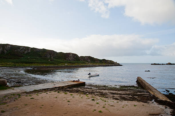 Loch Laphroaig bay on the island of Islay