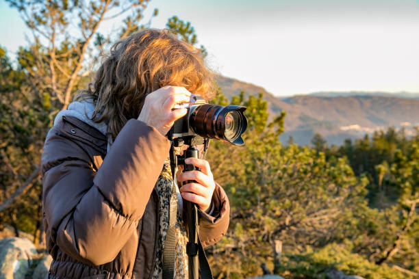 istock Woman taking a picture 1045514712