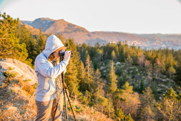 istock Woman taking a picture 1045515296
