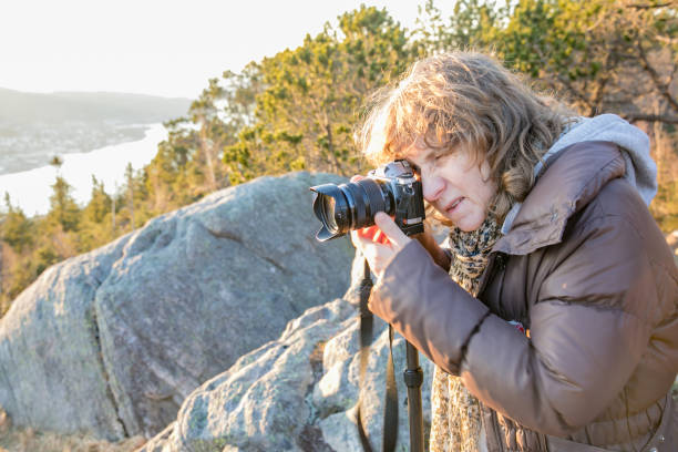 istock Woman taking a picture 1045523838