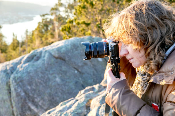 istock Woman taking a picture 1045528878