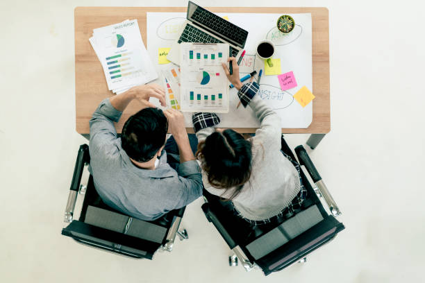 istock top view of creativity brainstorm ideas concept with business partnet meeting workshop in conference room office background 1045532806