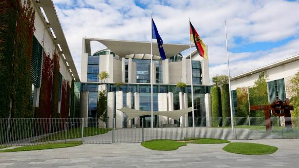 German Federal Chancellery in Berlin  - Germany..