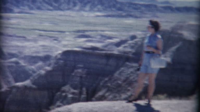 Woman in the Badlands 1950's