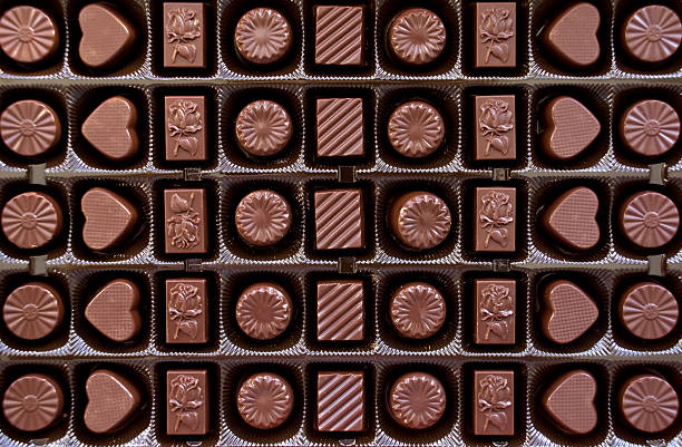 Chocolate Box stock photo
