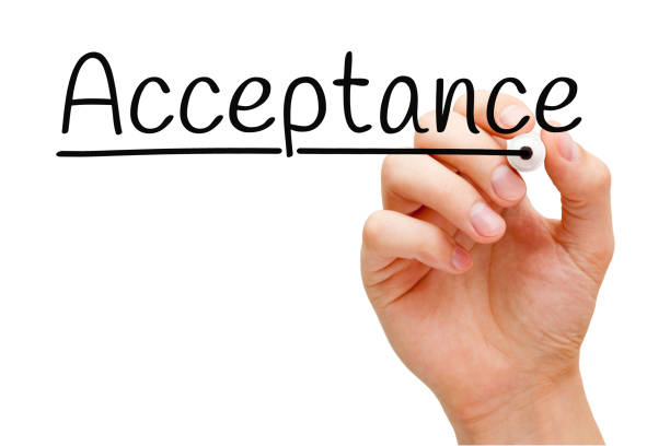 istock Acceptance Handwritten With Black Marker 1045560640