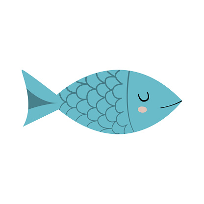Cute Fish Character Cartoon Vector Illustration Stock Illustration -  Download Image Now - Fish, Illustration, Cartoon - iStock