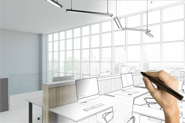 istock Real estate, engineering and measurements concept 1045599560