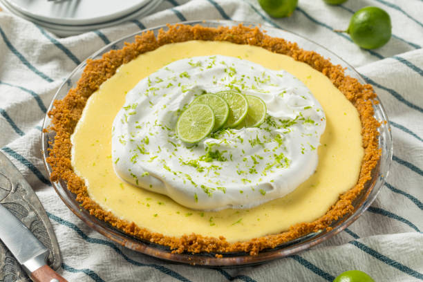 istock Sweet Homemade Key Lime Pie 1045599724