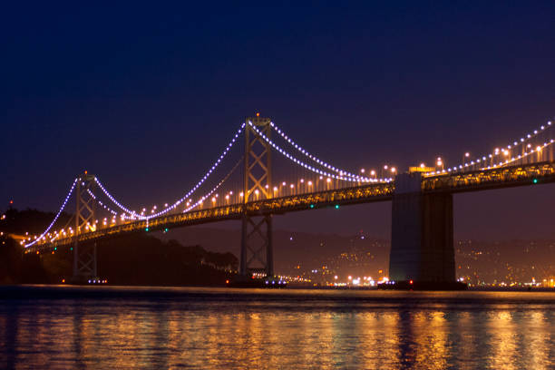 istock The Bay Bridge in the nightime 1045600060