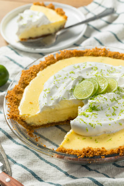 istock Sweet Homemade Key Lime Pie 1045602870