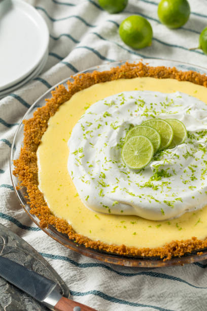 istock Sweet Homemade Key Lime Pie 1045602920