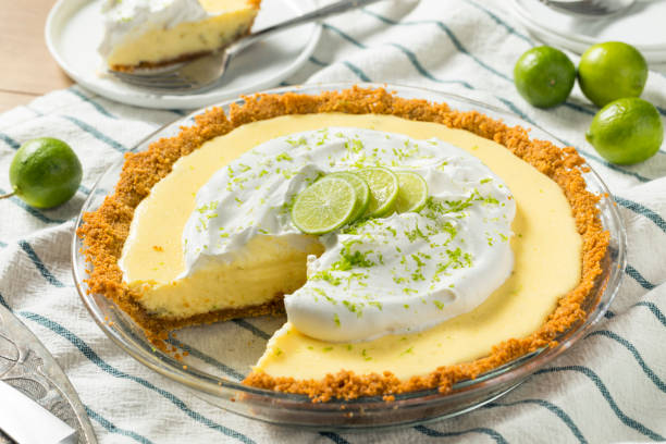 istock Sweet Homemade Key Lime Pie 1045606040