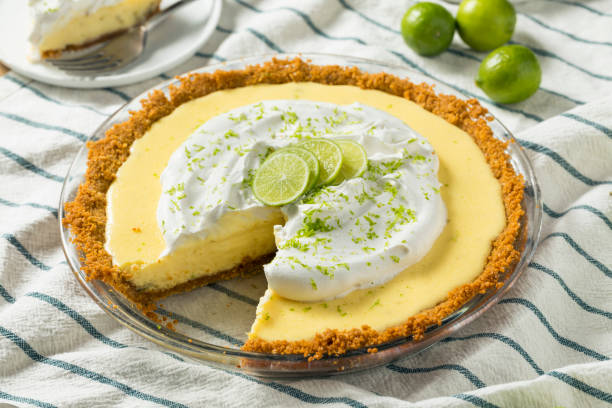 istock Sweet Homemade Key Lime Pie 1045606342