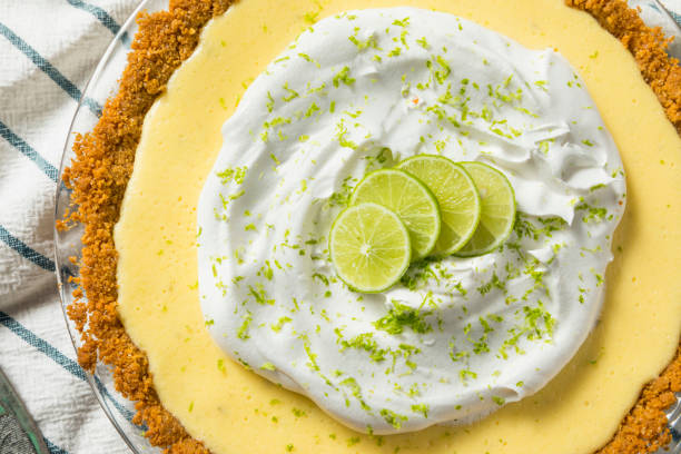 istock Sweet Homemade Key Lime Pie 1045606460