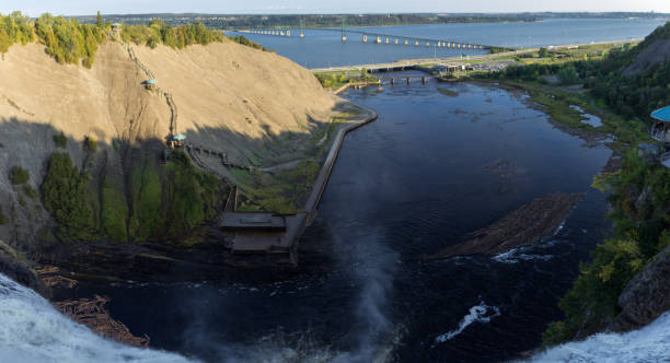istock Montmorency falls in Canada 1045623492