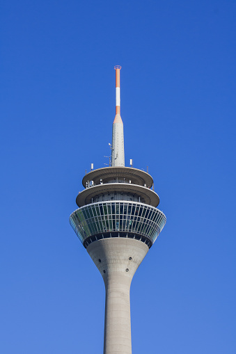 Rhenus - The Düsseldorf TV Tower is a well-known landmark of the state capital of North Rhine-Westphalia