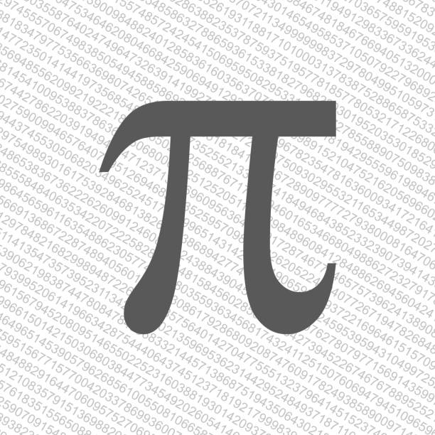 istock The Pi symbol mathematical constant irrational number, greek letter, background 1045662084