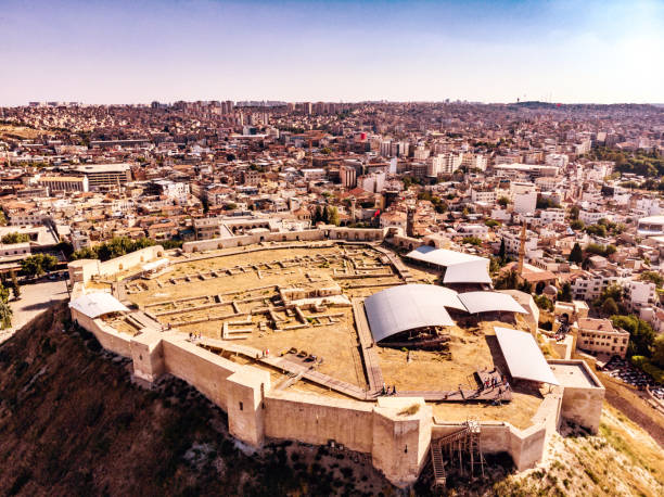 Aerial View of Gaziantep City Aerial View of Gaziantep City gaziantep province stock pictures, royalty-free photos & images